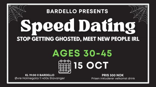 Speed ​​Dating:  Ages 30-45